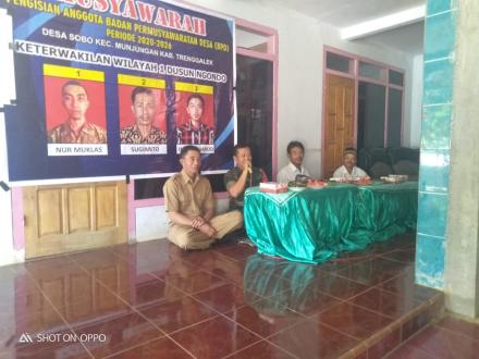 Pengisian Calon Anggota BPD Keterwakilan Dusun Ngondo