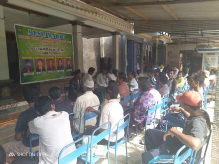 Pengisian Calon Anggota BPD Keterwakilan Dusun Ngledok