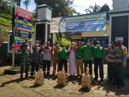 Desa Sobo Mencegah Penyebaran Virus